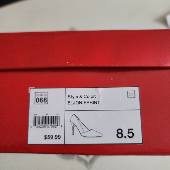 Elle Floral Pumps, Size 8.5, Very Gently Used - Picture 10 of 10